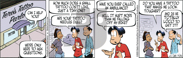Baldo on Friday April 25, 2025 Comic Strip