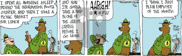 The Grizzwells on Thursday July 16, 2009 Comic Strip