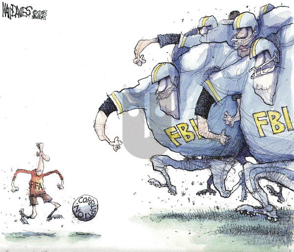 Matt Davies on Thursday May 28, 2015 Comic Strip