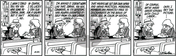 Doonesbury on Tuesday August 22, 1978 Comic Strip