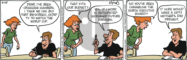 Cleats on Saturday May 13, 2006 Comic Strip