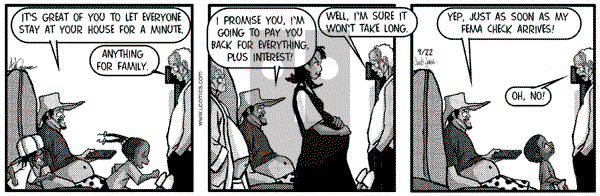 The Boondocks on Thursday April 25, 2013 Comic Strip