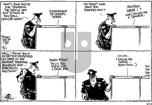 Pat Oliphant on Wednesday September 12, 2007 Comic Strip