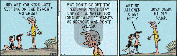 Grand Avenue on Monday July 2, 2018 Comic Strip