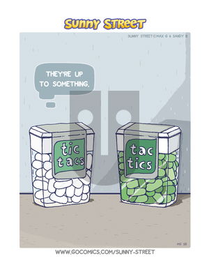 Sunny Street - Monday August 2, 2021 Comic Strip