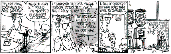 Monty on Sunday October 5, 2003 Comic Strip