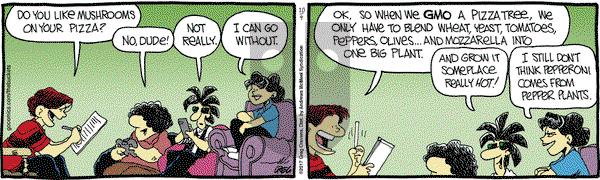 The Buckets on Monday October 9, 2017 Comic Strip