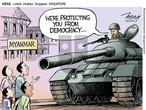 ViewsAsia on Monday March 29, 2021 Comic Strip
