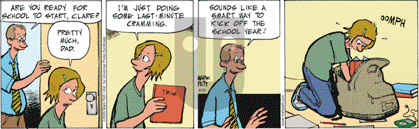 Lucky Cow on Saturday August 20, 2005 Comic Strip