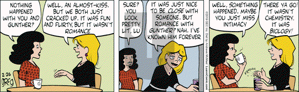 Luann on Tuesday February 26, 2019 Comic Strip
