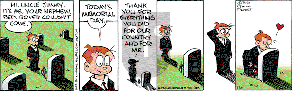 Red and Rover on Monday May 31, 2021 Comic Strip