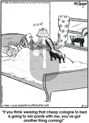 Close to Home on Thursday April 23, 1998 Comic Strip