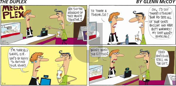 The Duplex on Sunday May 4, 2025 Comic Strip