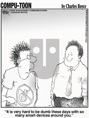 Compu-toon on Thursday March 27, 2025 Comic Strip