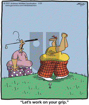 In the Bleachers - Monday January 25, 2021 Comic Strip