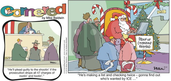 Cornered on Sunday December 2, 2018 Comic Strip