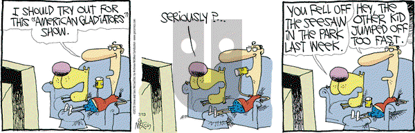The Duplex on Saturday July 13, 2019 Comic Strip