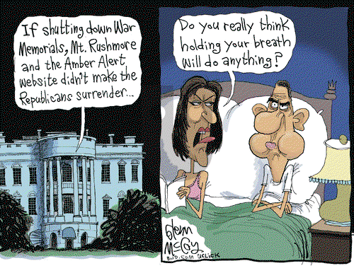 Glenn McCoy on Wednesday October 9, 2013 Comic Strip