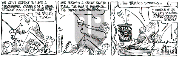 The Grizzwells on Monday April 22, 1996 Comic Strip