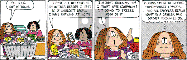 Cathy Classics on Friday August 19, 2011 Comic Strip
