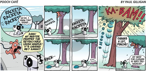 Pooch Cafe on Sunday August 11, 2013 Comic Strip