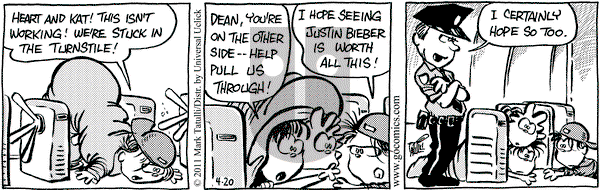 Heart of the City on Wednesday April 20, 2011 Comic Strip