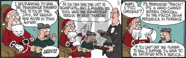 Monty on Wednesday December 10, 2014 Comic Strip