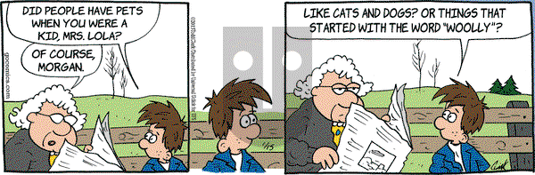 Lola on Thursday January 15, 2015 Comic Strip