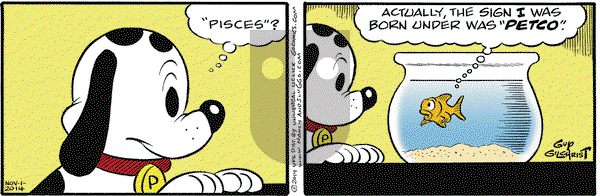 Nancy on Saturday November 1, 2014 Comic Strip