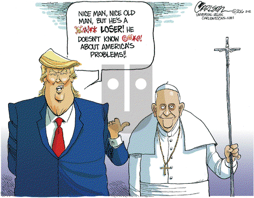 Stuart Carlson on Friday February 12, 2016 Comic Strip