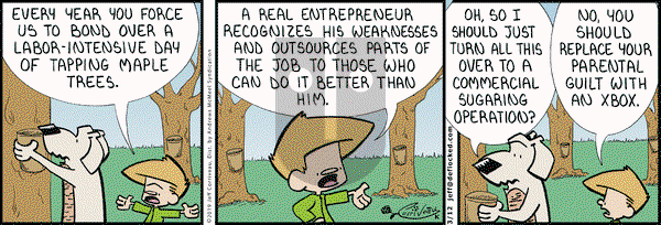 DeFlocked on Tuesday March 12, 2019 Comic Strip