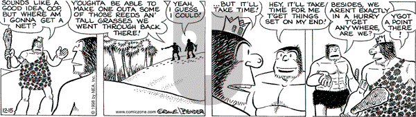 Alley Oop on Tuesday December 15, 1998 Comic Strip