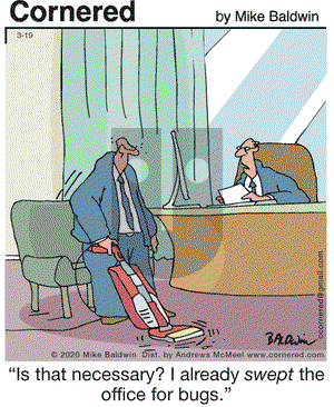 Cornered on Thursday March 19, 2020 Comic Strip