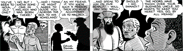 Alley Oop on Tuesday May 8, 2001 Comic Strip
