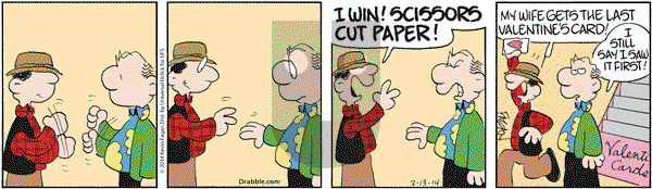 Drabble on Thursday February 13, 2014 Comic Strip