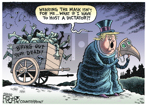 Rob Rogers on Wednesday April 8, 2020 Comic Strip