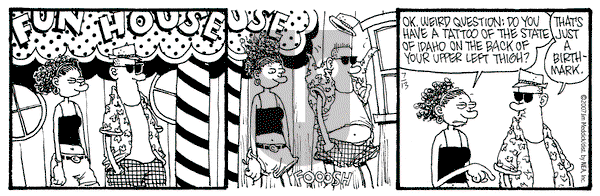 Monty on Monday September 3, 2007 Comic Strip