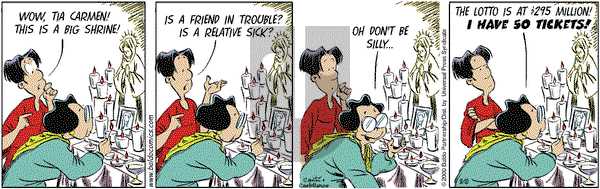 Baldo on Monday October 2, 2000 Comic Strip