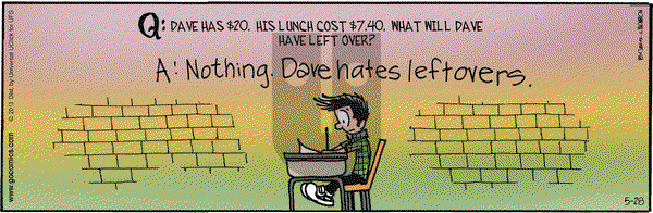 Grand Avenue on Tuesday May 28, 2013 Comic Strip