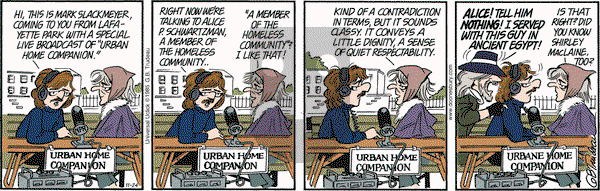 Doonesbury on Tuesday November 24, 2015 Comic Strip
