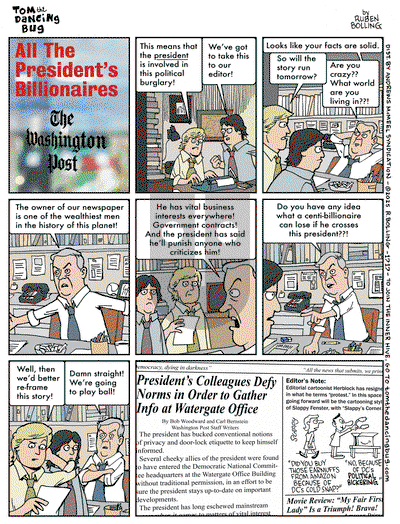 Tom the Dancing Bug on Monday January 6, 2025 Comic Strip