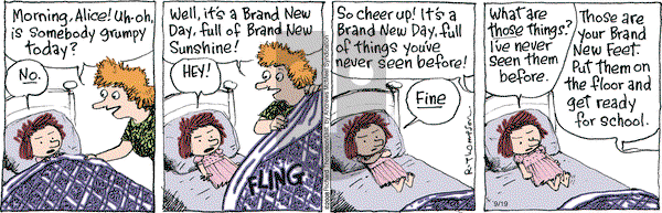 Cul de Sac on Tuesday September 19, 2017 Comic Strip
