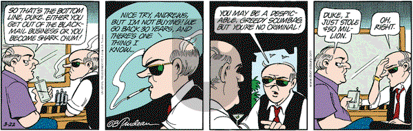 Doonesbury on Friday March 22, 2002 Comic Strip