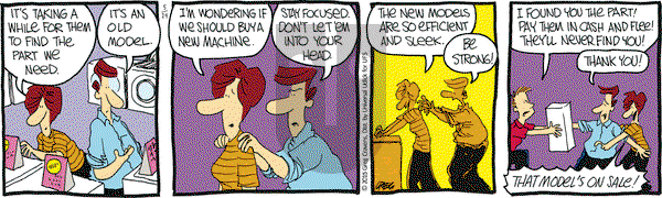 The Buckets on Thursday May 14, 2015 Comic Strip