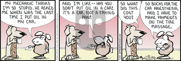 DeFlocked on Thursday July 23, 2020 Comic Strip