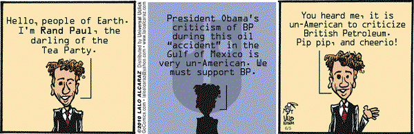 La Cucaracha on Saturday June 5, 2010 Comic Strip