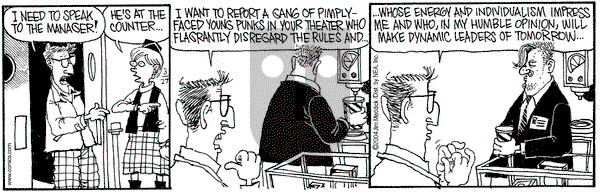 Monty on Saturday March 27, 2004 Comic Strip