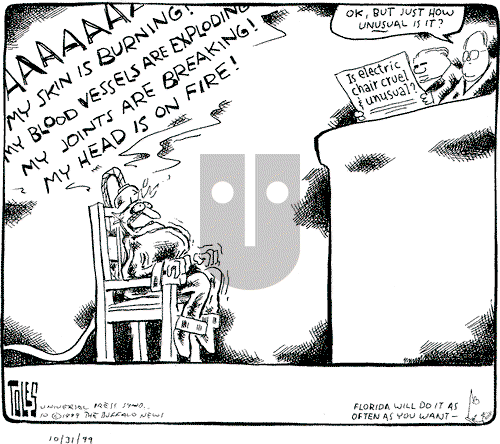 Tom Toles - Sunday October 31, 1999 Comic Strip