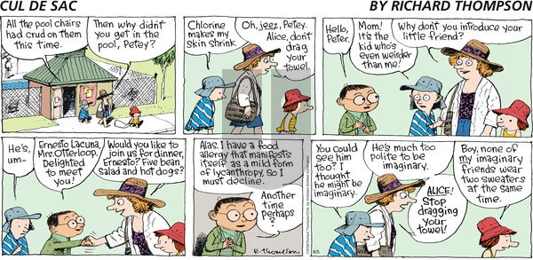 Cul de Sac on Sunday August 5, 2018 Comic Strip