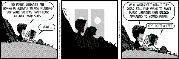 The Boondocks on Tuesday February 1, 2011 Comic Strip